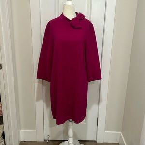 Eliza J Magenta mod dress, size 14